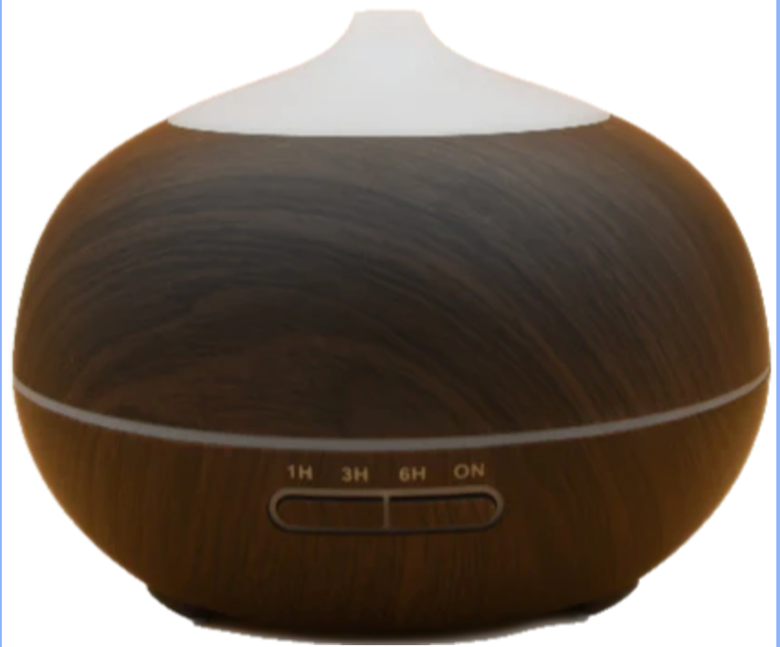 Dark Bamboo Aroma Ultrasonic Diffuser - 500 ml