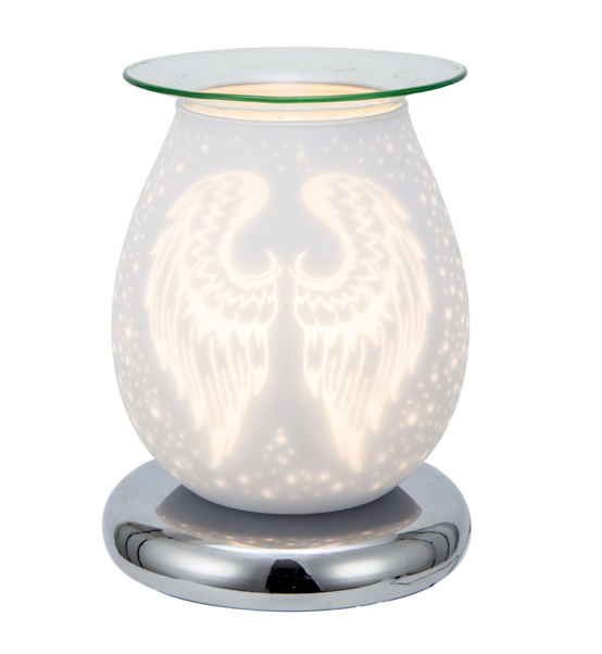 White Wings Light Therapy Oil Burner Lamp