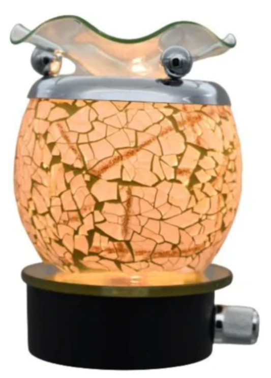 Broken Glass Wall Plug-In Therapy Oil Burner