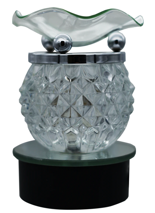 Crystal Dimond Wall Plug-In Therapy Oil Burner